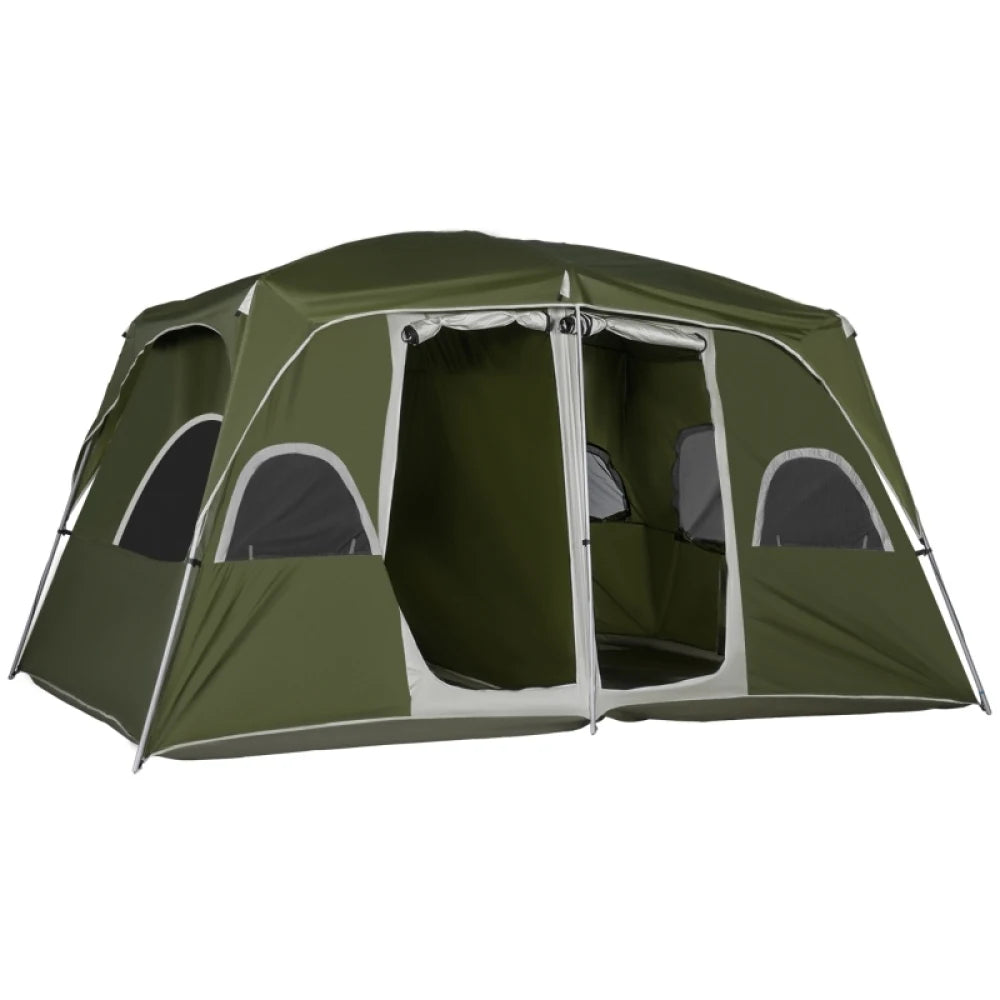 Family Camping Tent - 4-8 Person Two-Room Cabin