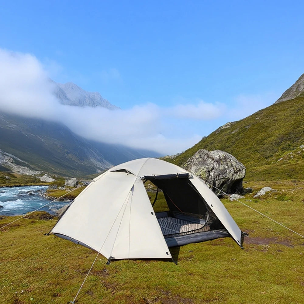 Lightweight Backpacking Tent - 2-4 Person UV Protection